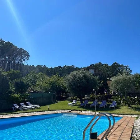 O Meixal, Con Piscina Y Asador 度假居 Porriño